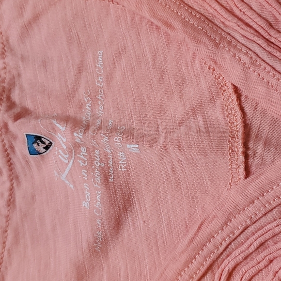 Kuhl V- neck cotton tee - Picture 2 of 3